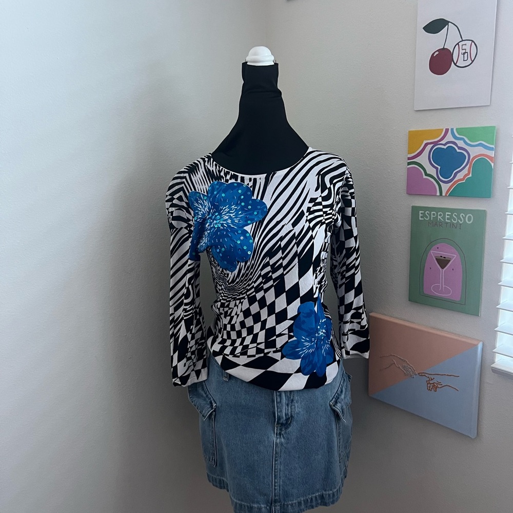 Y2k Sequin Top